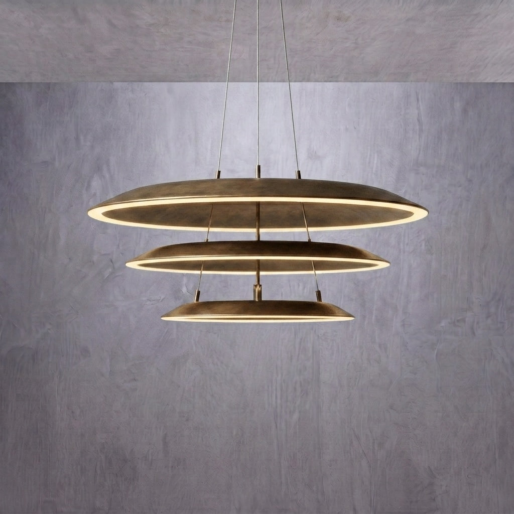 Axiom Three-Tier Chandelier