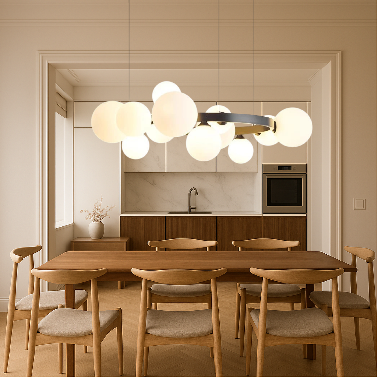 Plafonnier Nordic pour Salon Élégant et Moderne