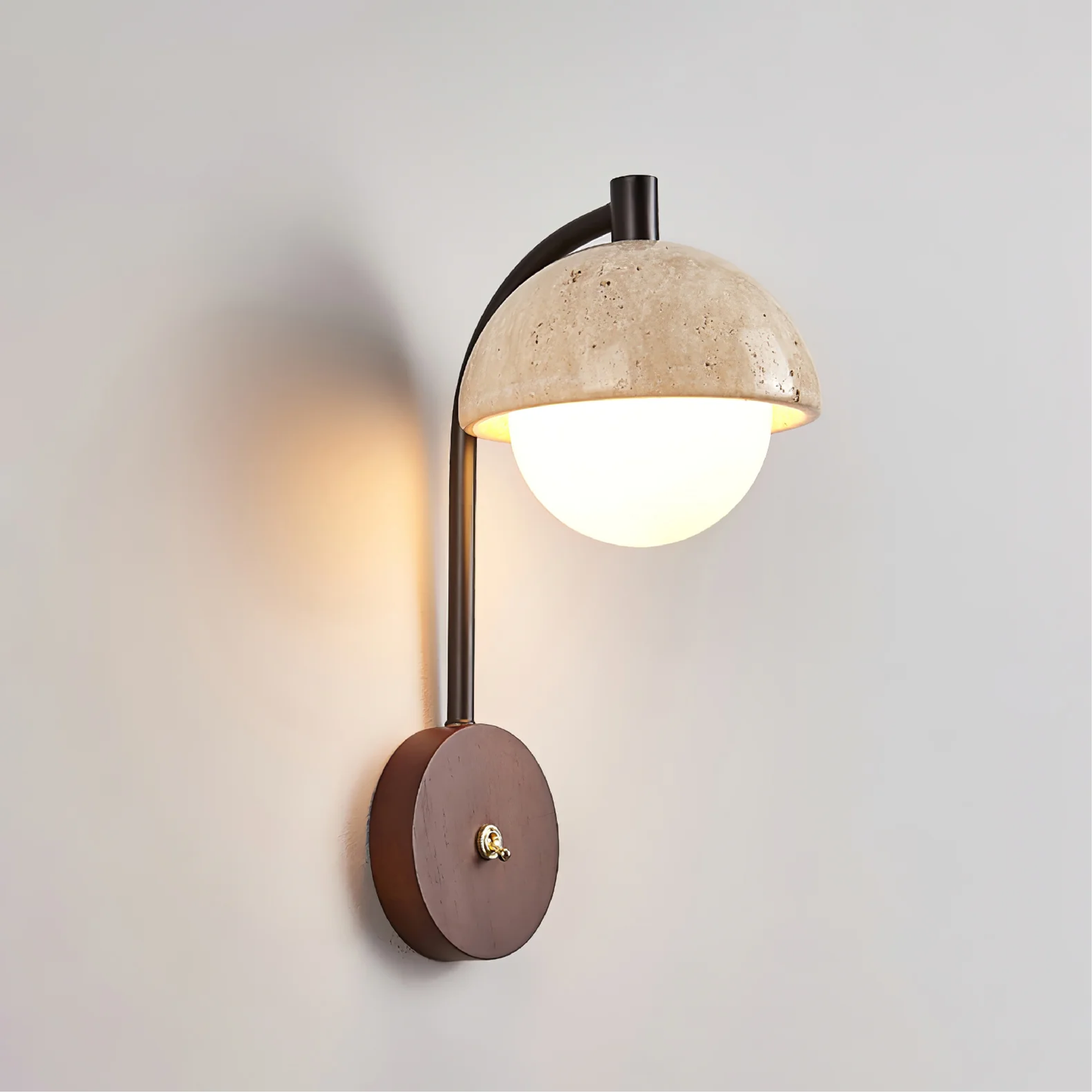 Arco Stone Wall Light – Elegant Outdoor Wall Fixture