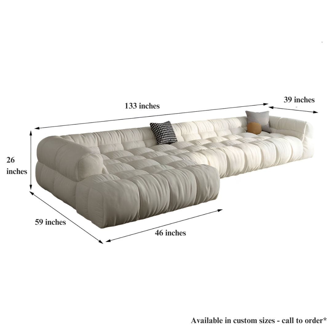Luxury Puff Sofa