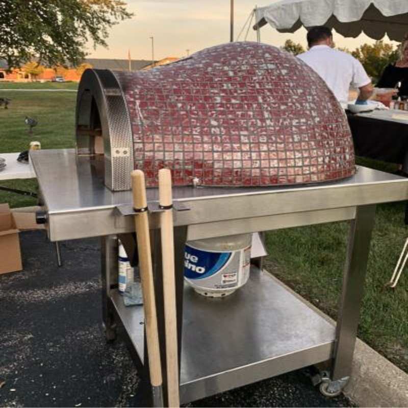 HPC Fire Forno De Pizza Outdoor Pizza Oven with Cart | Forno Series