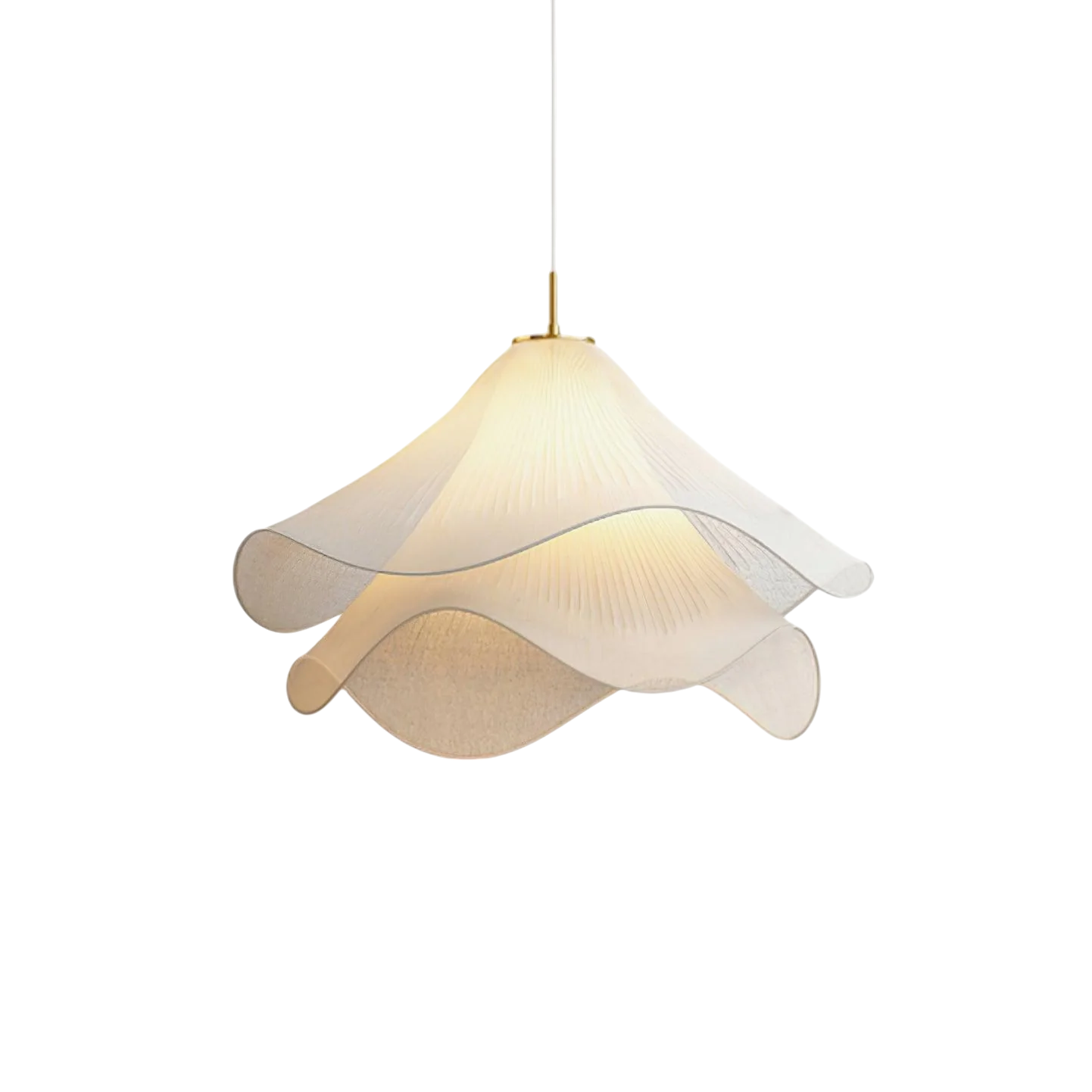Lustre Suspendu Étherule avec Pendentif Fleur Élégante