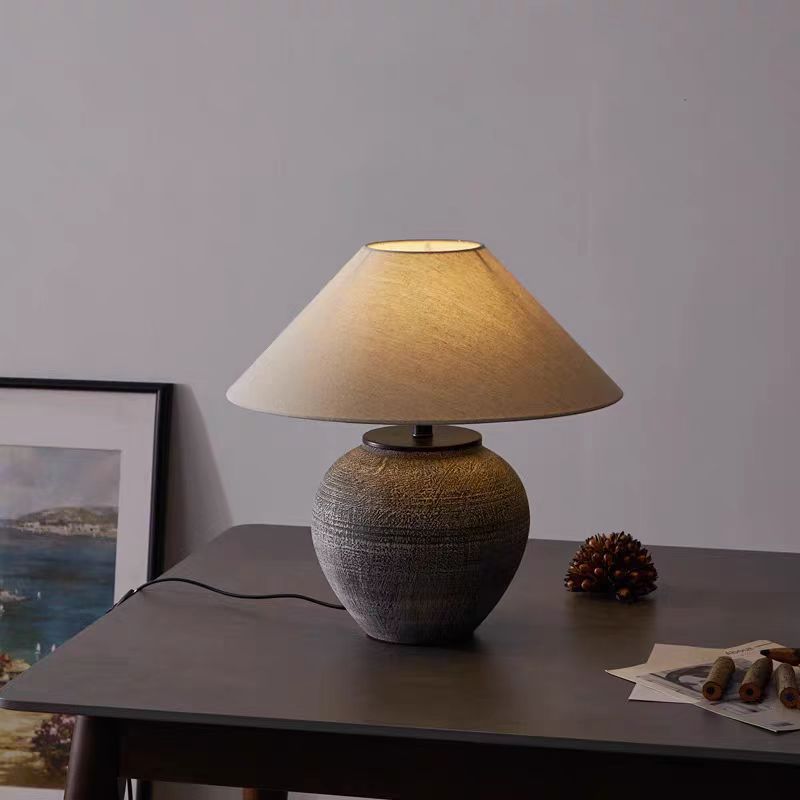 Elegant Ceramic Table Lamp with Soft Glow