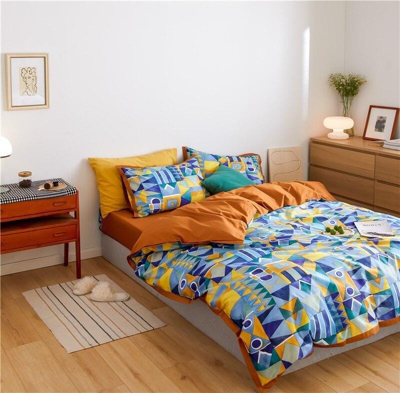 Shapes and Colors Vol. 1 Duvet Cover Set (Long-Staple Sateen Cotton)