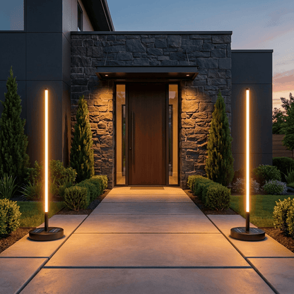 Solar Outdoor Floor Lamp