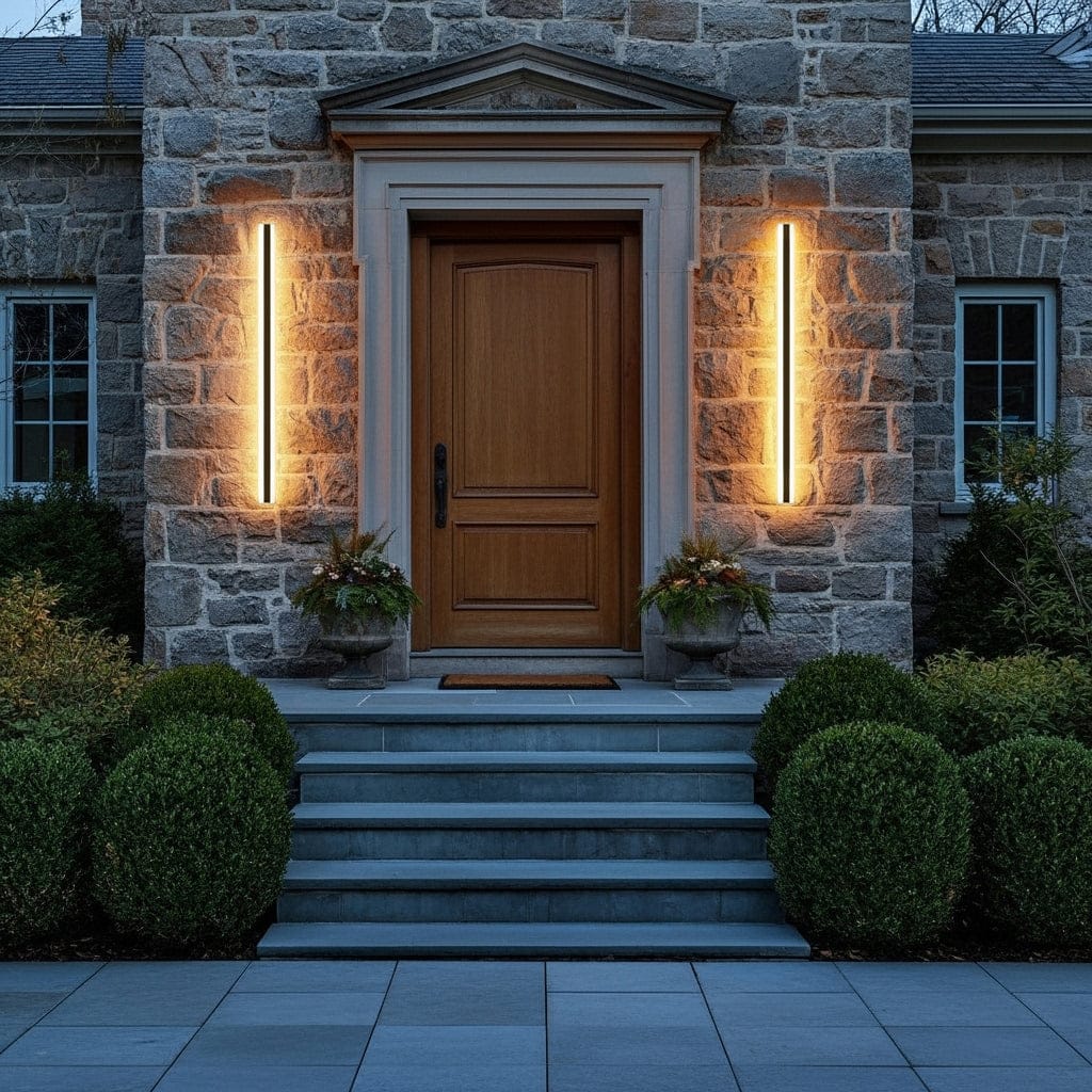 Stripe Lined LED Wall Light