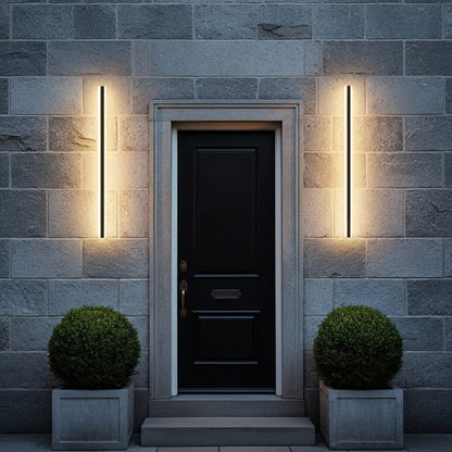 Stripe Lined LED Wall Light