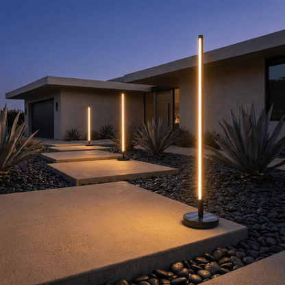 Solar Outdoor Floor Lamp