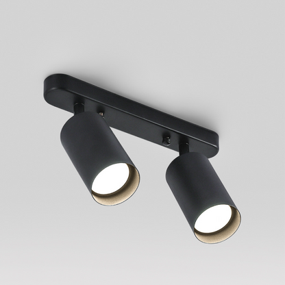 Spotlight de plafond à 2 têtes pivotantes pour un éclairage flexible