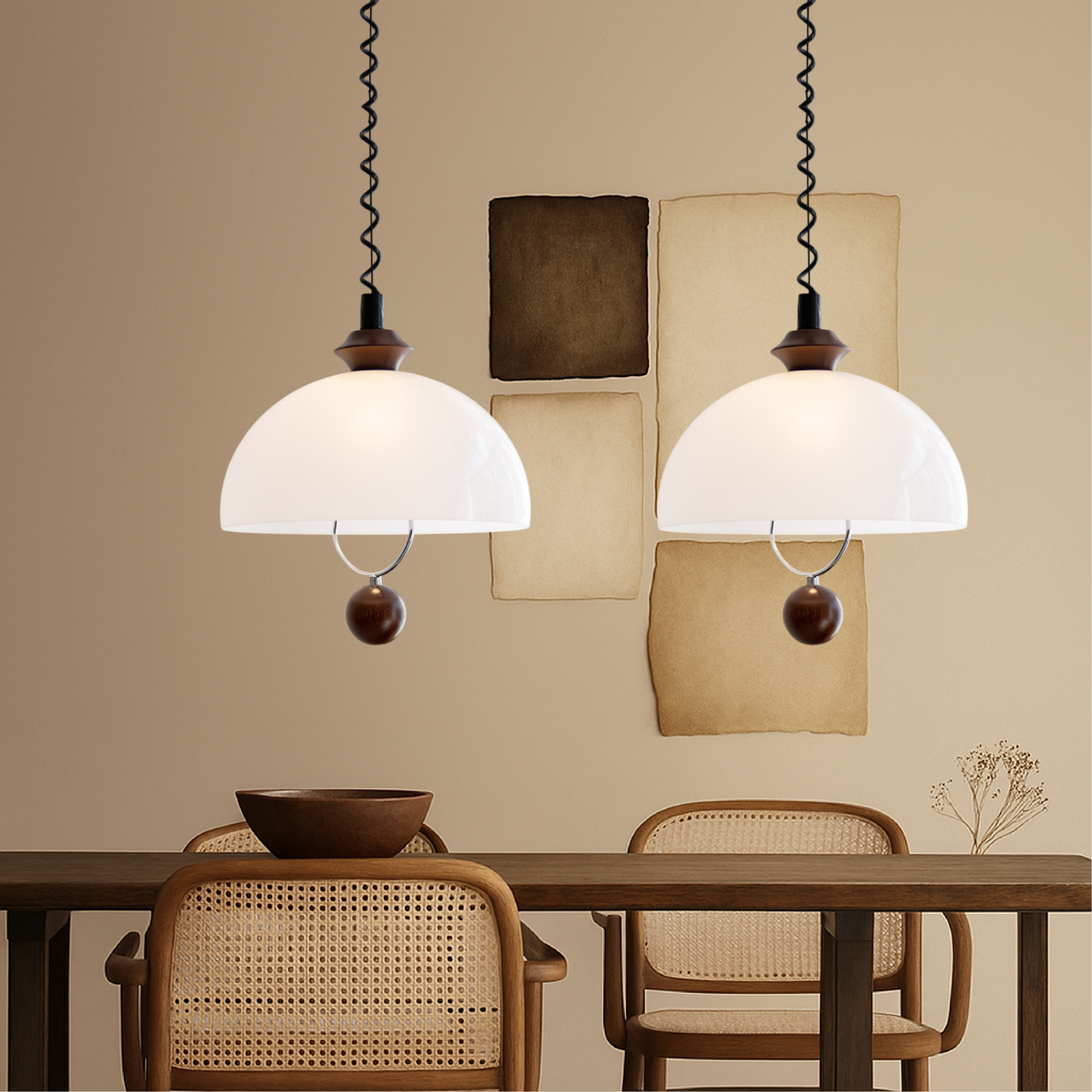 Antique-Style Pendant Light