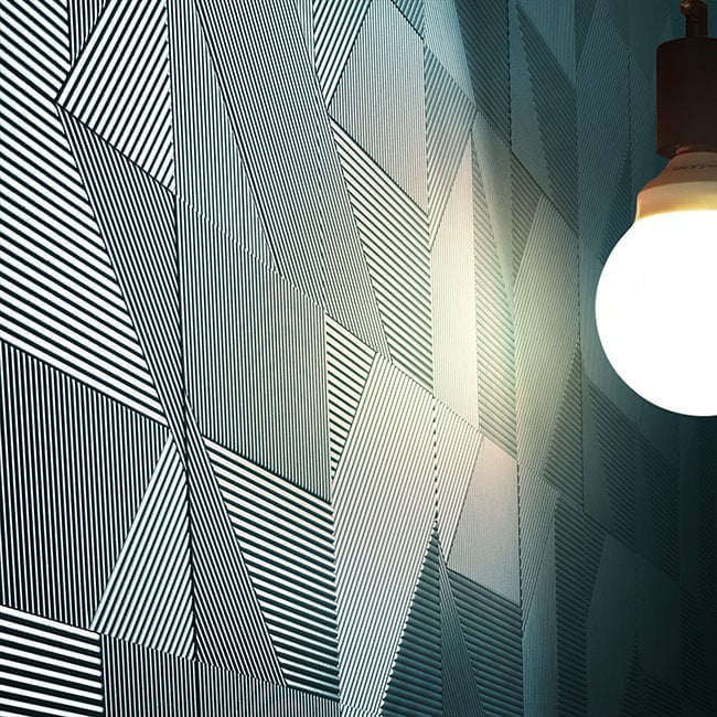 Euclid Painted Wooden Wall Panelasdfasdf