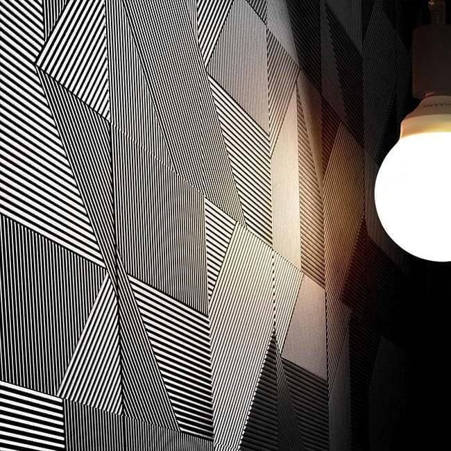 Euclid Painted Wooden Wall Panelasdfasdf