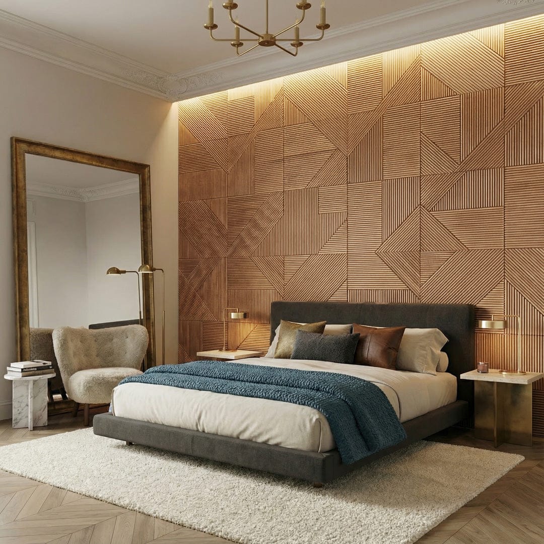 Euclid Wooden Wall Panel