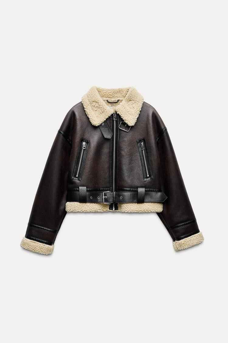 Classic Leather Flight Jacket