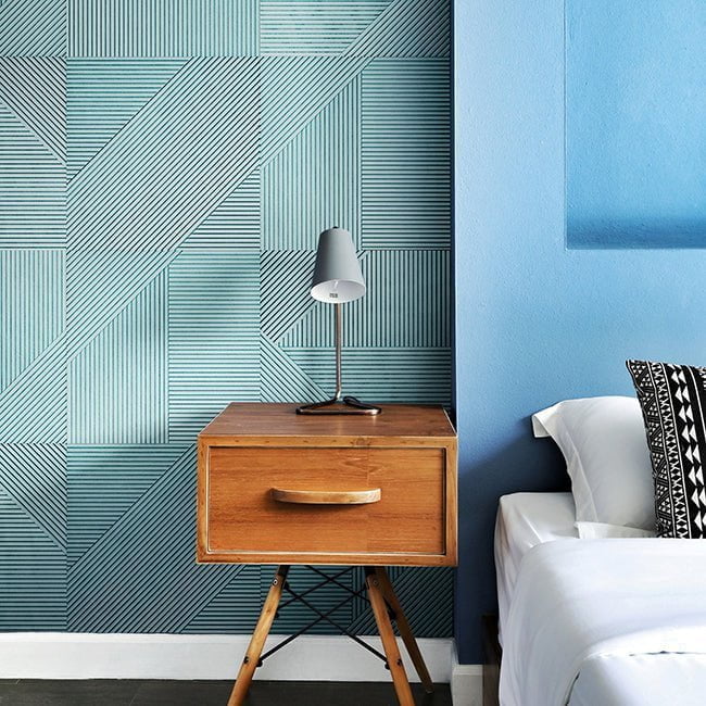 Euclid Painted Wooden Wall Panelasdfasdf