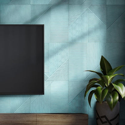 Euclid Painted Wooden Wall Panelasdfasdf