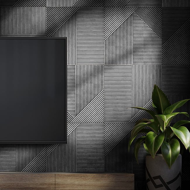 Euclid Painted Wooden Wall Panelasdfasdf