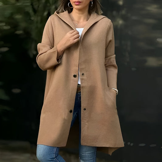 KIRSTIN | MANTEAU À CAPUCHE