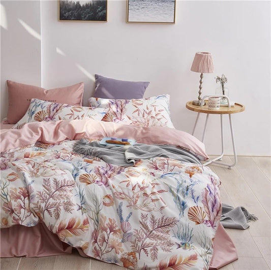Ocean Duvet Cover Set (Long-staple Sateen Cotton)
