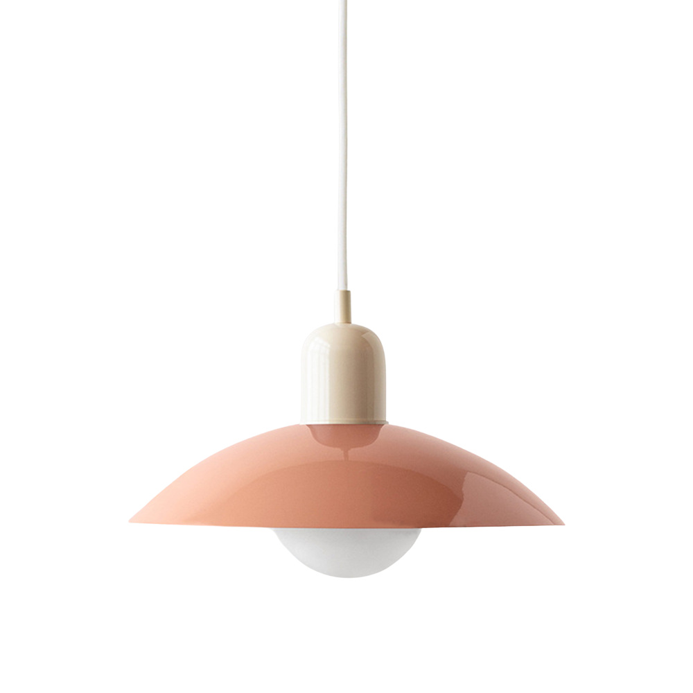 Luminaire Suspension Macaron Élégant pour une Atmosphère Douce