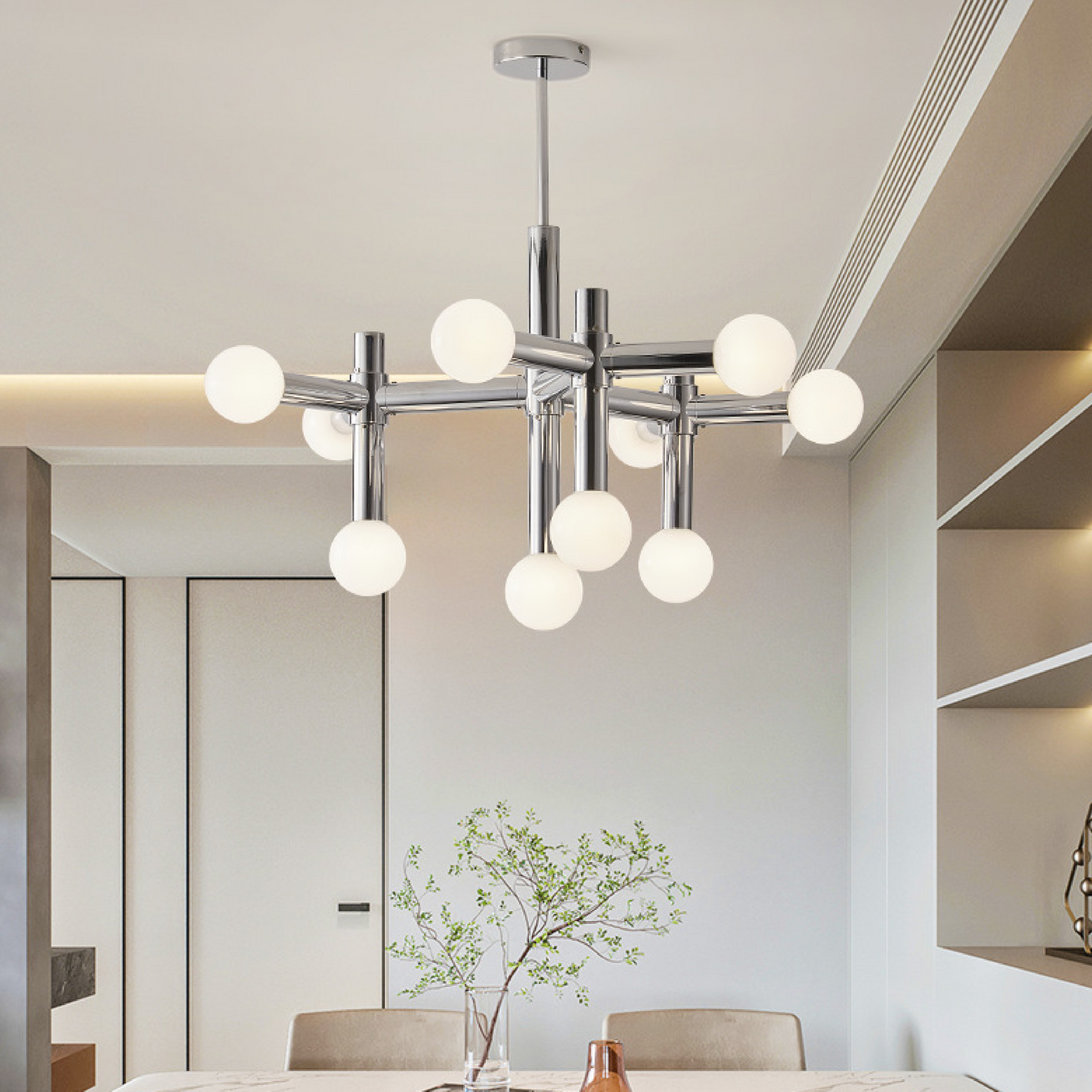 Elegante Metall-Bauhaus-Deckenleuchte für modernen Stil