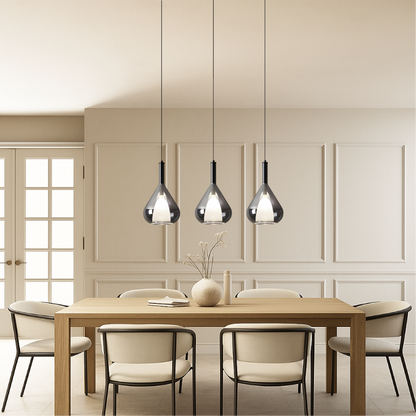 Lustre en verre Nady - Éclairage élégants et moderne pour votre intérieur
