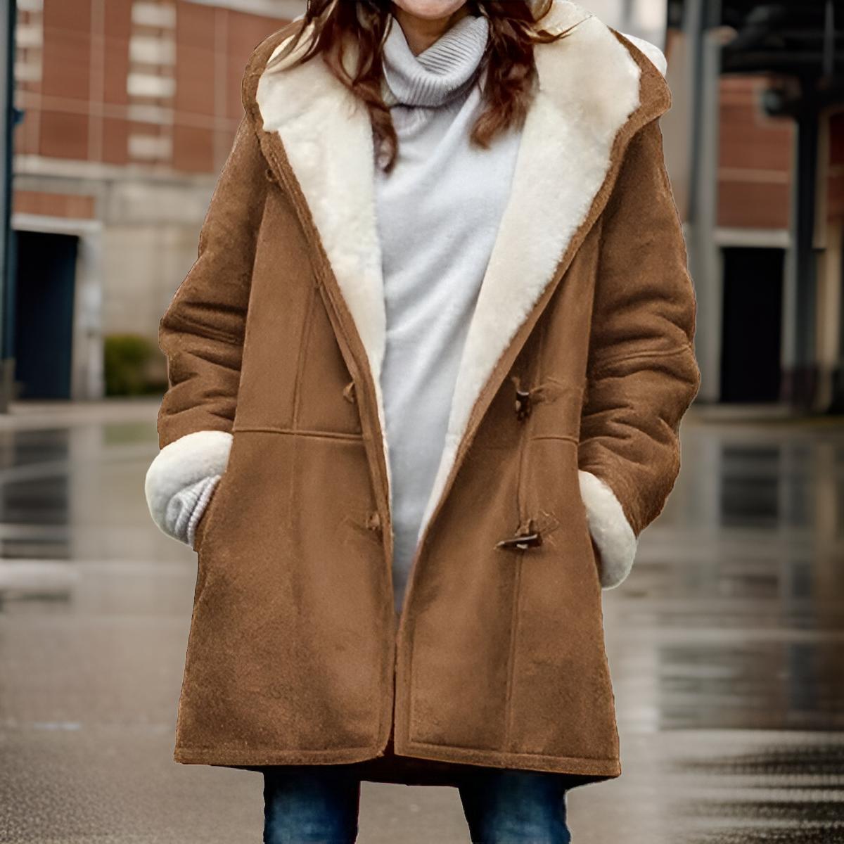 THEA | MANTEAU EN VELOURS