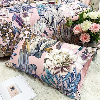 Gardens Duvet Cover Set (Long-staple Sateen Cotton)
