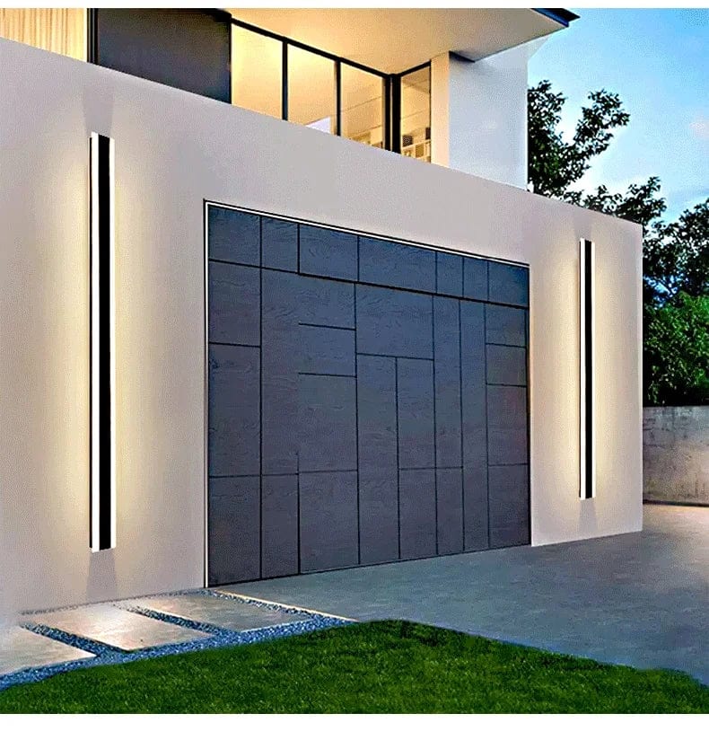 Stripe Lined LED Wall Light