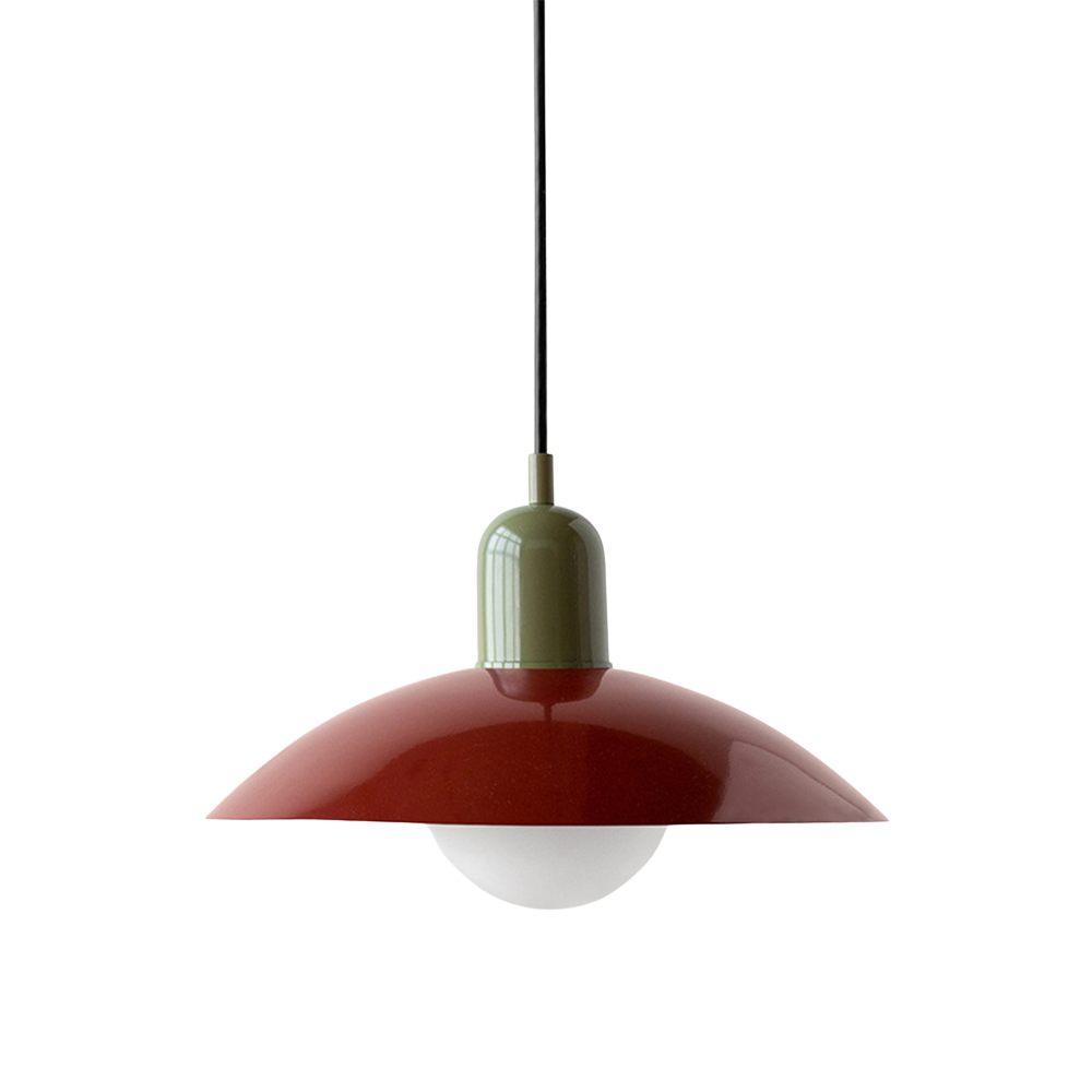 Luminaire Suspension Macaron Élégant pour une Atmosphère Douce