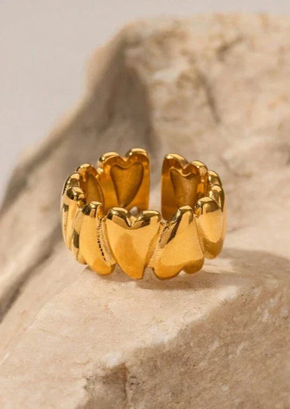 Laylah - Wrap-Around Hart Ring