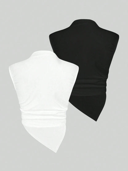 Ruched Side Tank Top