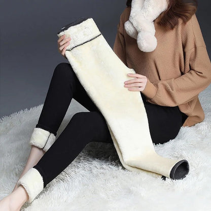 Umkehrbare Leggings - Hohe Taille Stretch-Leggings mit beidseitigem Design