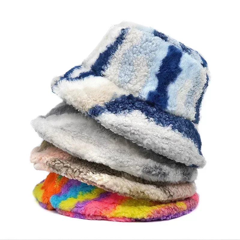 Winter Fur Bucket Hat