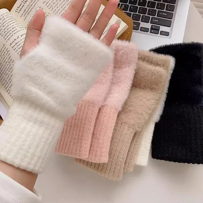 Luxury Mink Fleece Gloves