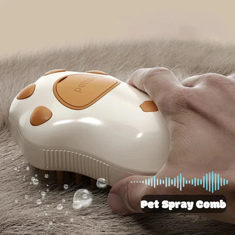 Electric Pet Steam Brush