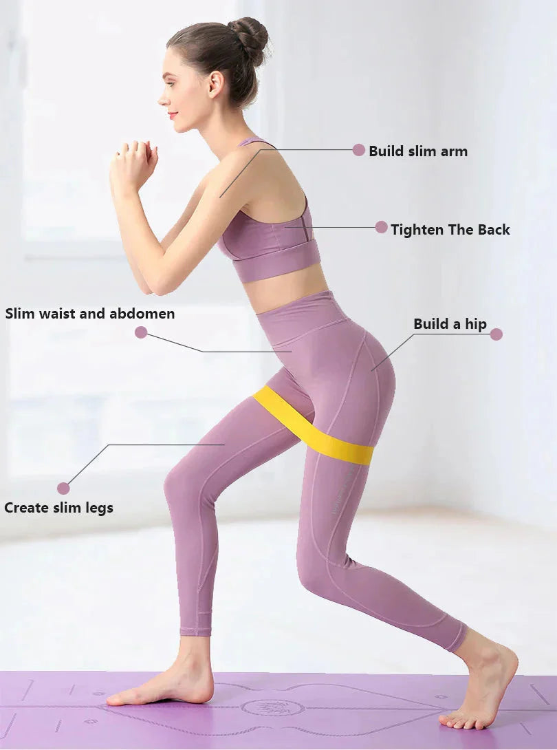 Elastic Resistance Bands Set