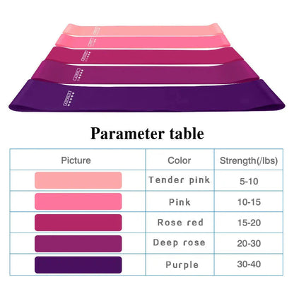 Elastic Resistance Bands Set