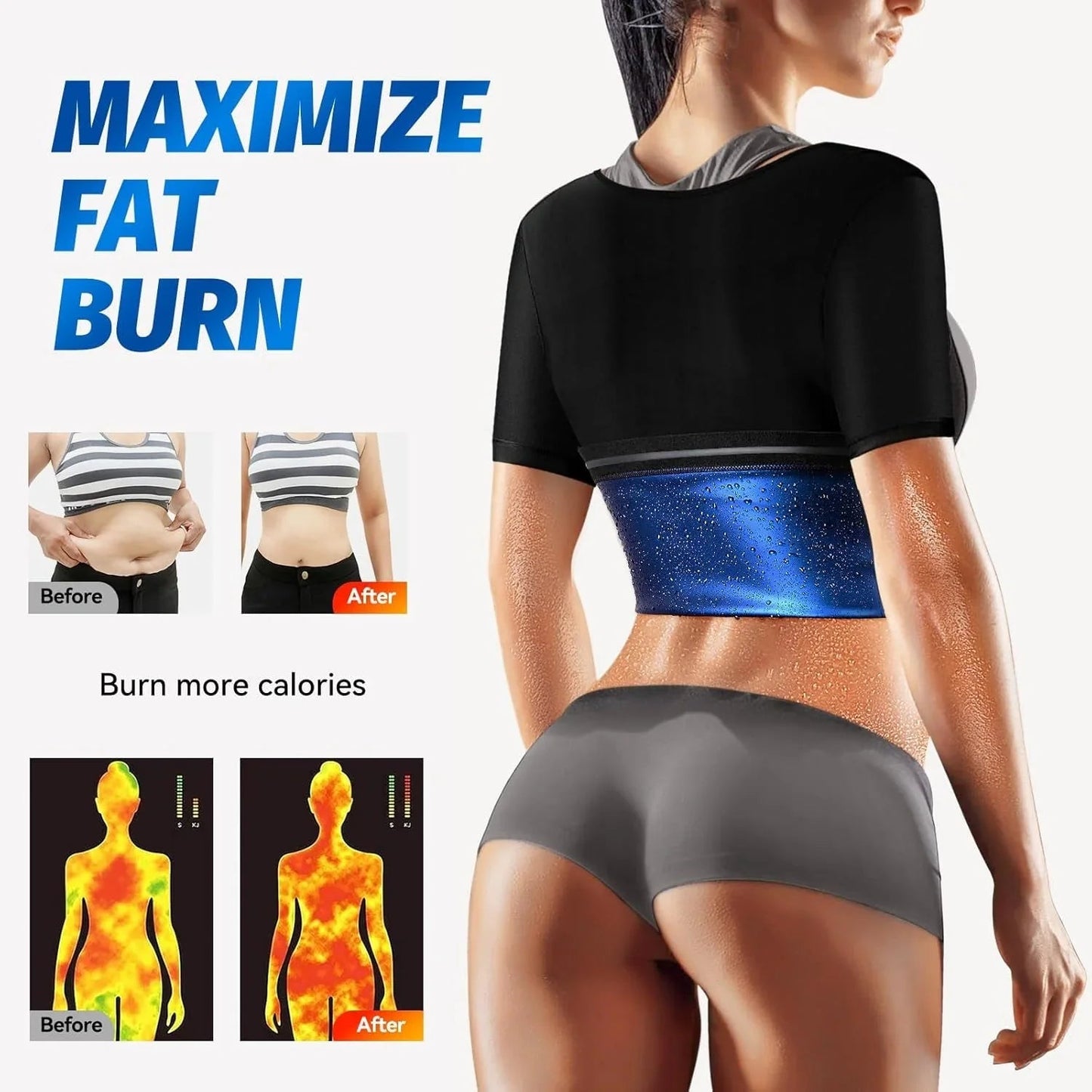 Women's Sauna Sweat Vest