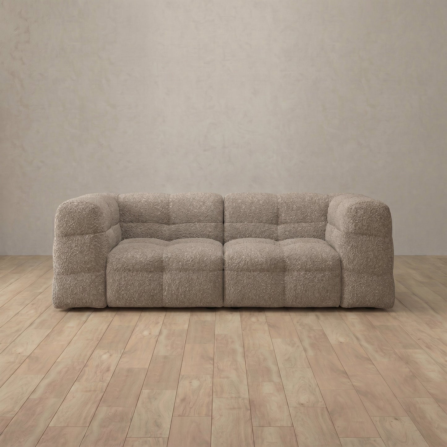 Juna Comfort Sofá de dos plazas de 75 pulgadas - Confort mullido, Estilo moderno