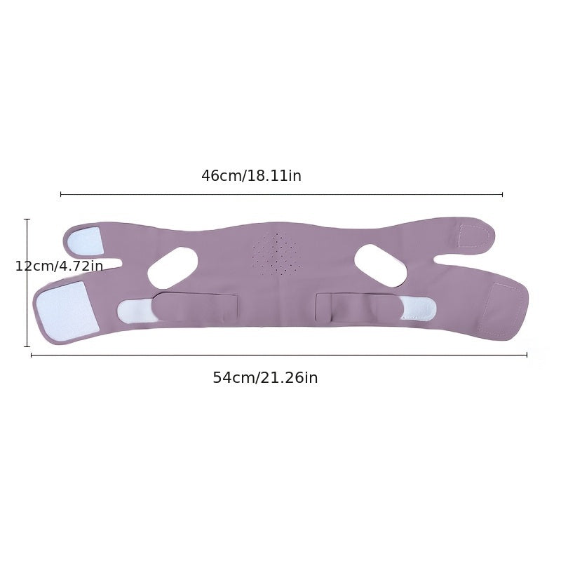 V-Face Facial Lifting, Double Chin Sleeping Mask Full Face Tightening Anti-Sagging, V-Face Mask Facial Contour Lifting Sleeping Band Double Chin Wrinkle Band Unisex