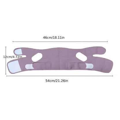 V-Face Facial Lifting, Double Chin Sleeping Mask Full Face Tightening Anti-Sagging, V-Face Mask Facial Contour Lifting Sleeping Band Double Chin Wrinkle Band Unisex
