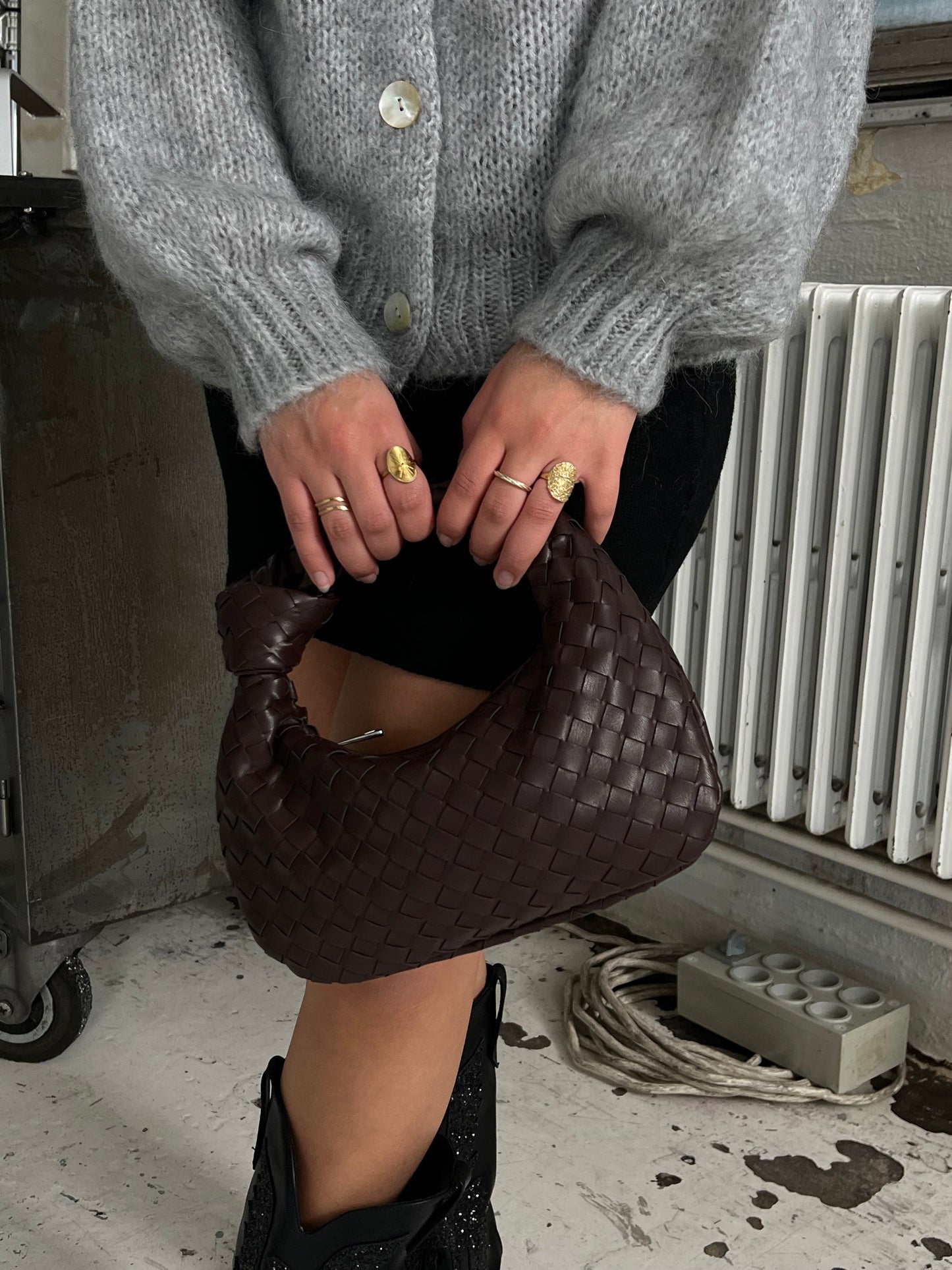Isla - Vlecht Mini Handtas
