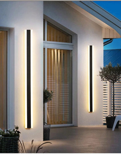 Stripe Lined LED Wall Light