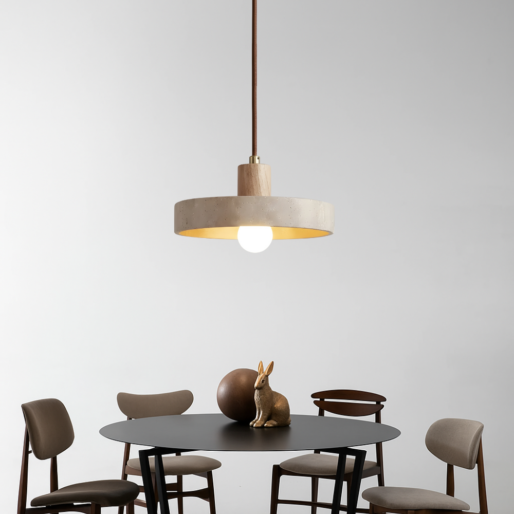 Lustra Pendul Travertin Bauhaus Eleganță și Stil Modern