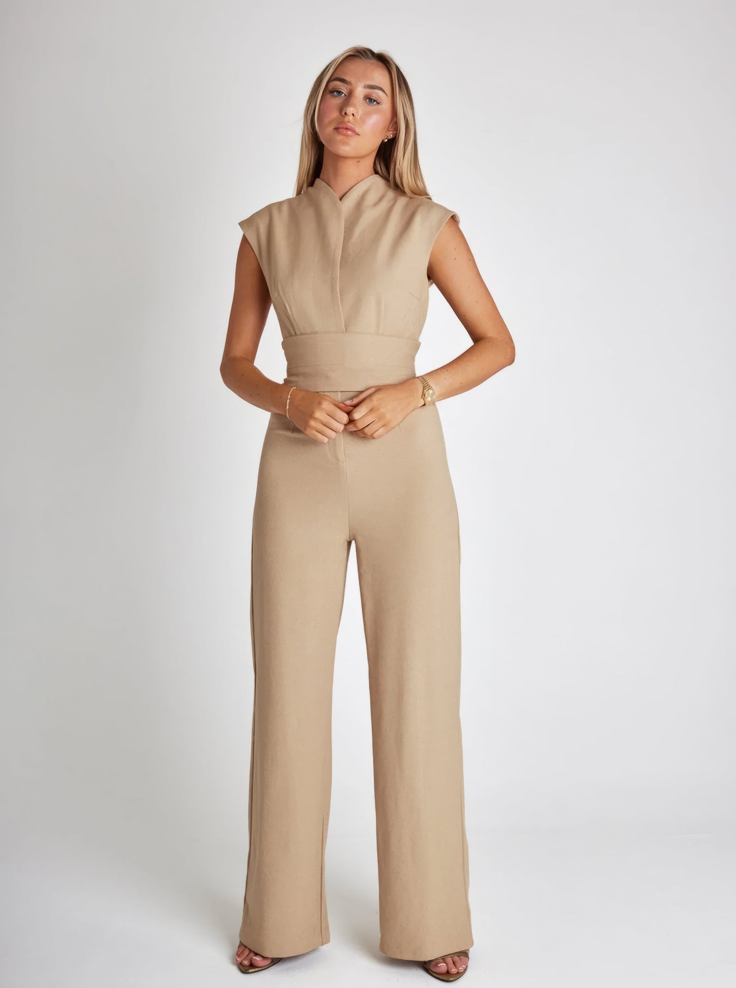 May | Sleeveless jumpsuit