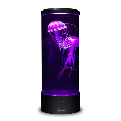 AquaGlow JellyFish Lamp