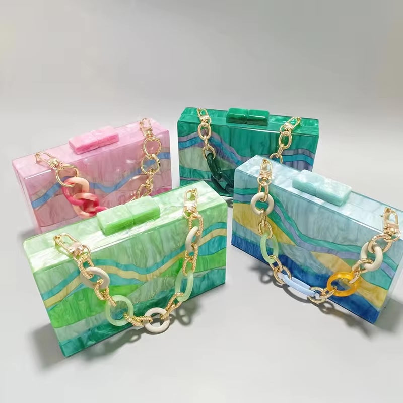 Ivara - Acryl Ketting Box Tas