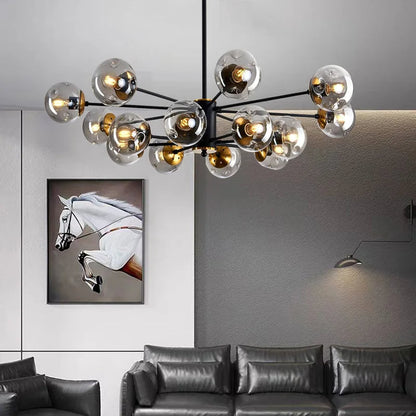 Élégant Lustre Scandinave Ida pour une Ambiance Moderne et Sophistiquée