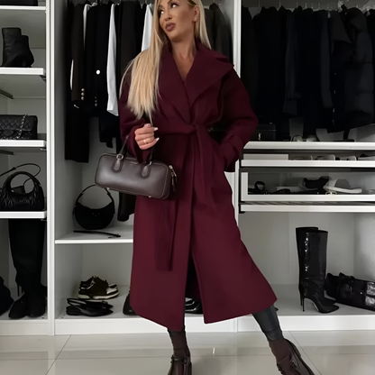 MIA | MANTEAU BOURGOGNE